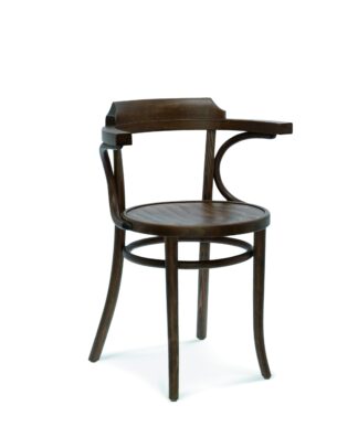 Premium Gastronomie Stuhl | B-1110 | Wiener Bugholzstuhl | Holz-Sitz