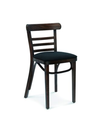 Premium Gastronomie Stuhl | A-225 | Wiener Bugholzstuhl | Holz-Sitz