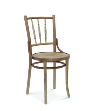 Premium Gastronomie Stuhl | A-8145/14 | Wiener Bugholzstuhl | Holz-Sitz