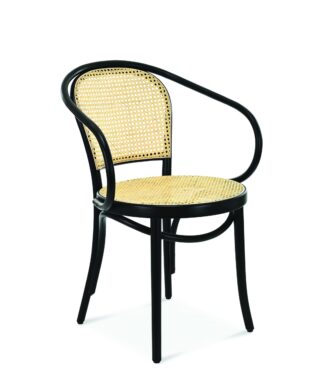 Premium Gastronomie Stuhl | B-9/3 | Rattan-Sitz Thonet-Stil