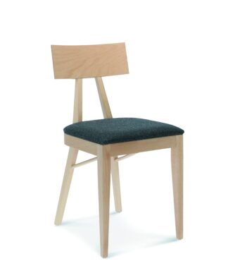 Fameg Designer Gastro Stuhl | Akka | Polster-Sitz