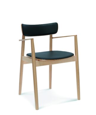 Fameg Designer Gastro Stuhl | Nopp mit Armlehne | B-1803/1