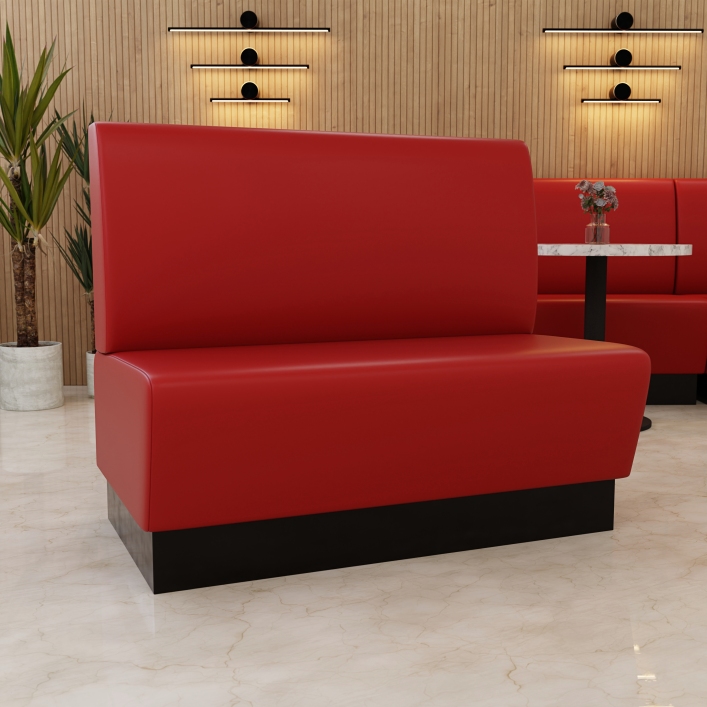 Gastro Sitzbank Amsterdam | gestreift | nach Maß individuell konfigurierbar – Bild 5