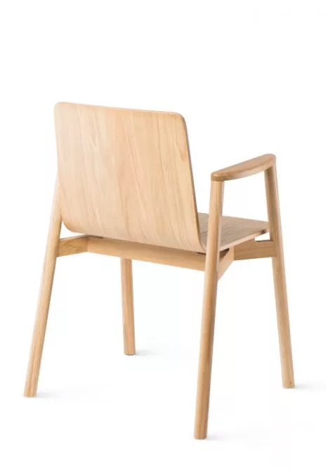 Fameg Designer Gastro Stuhl | Atu | Holzsitz – Bild 4