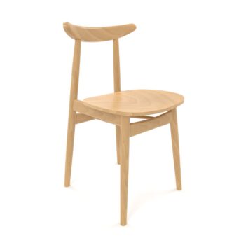 Designer Gastro Stuhl | Finn | Buchenholz Honey
