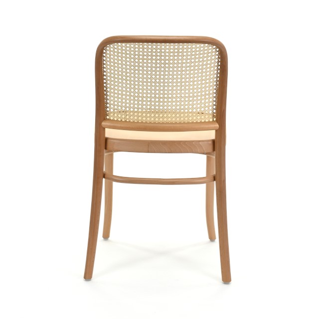 Premium Gastronomie Stuhl | A-811/2 | Klassisch Rattan Geflecht | Buchenholz Honey – Bild 3