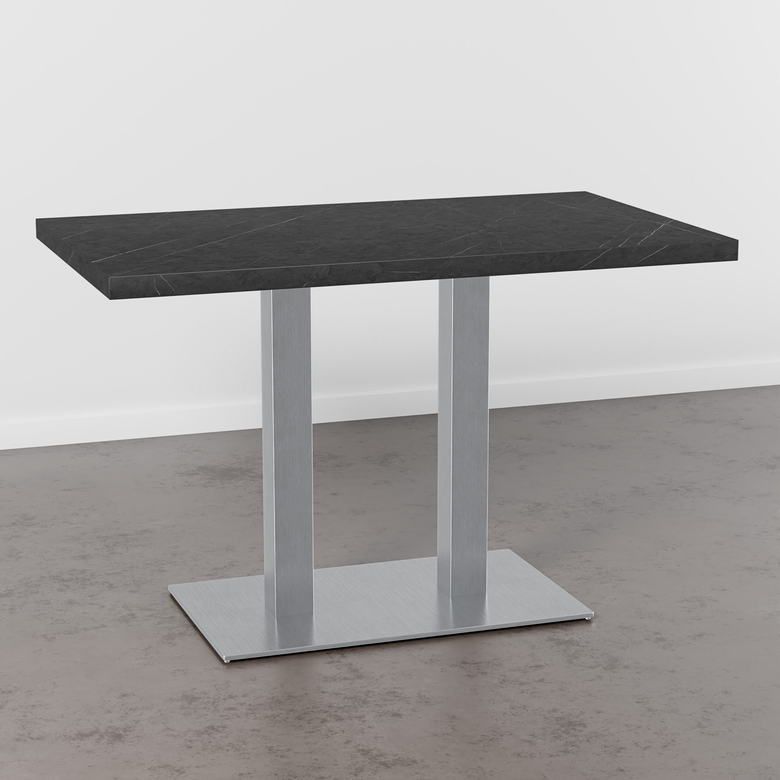 Gastro Tischplatte | Marmor Dunkel | 120x80 cm – Bild 4