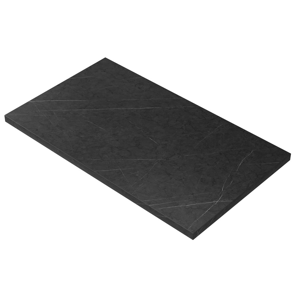 Gastro Tischplatte | Marmor Dunkel | 120x80 cm