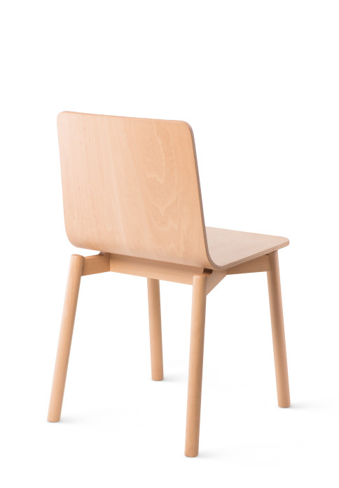 Fameg Designer Gastro Stuhl | Atu | Holzsitz – Bild 2