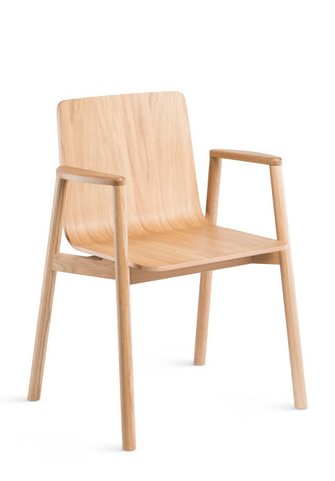 Fameg Designer Gastro Stuhl | Atu | Holzsitz – Bild 3